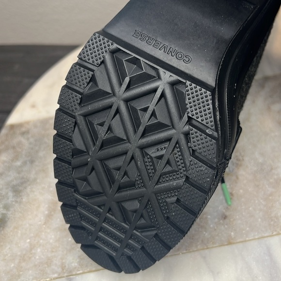 Converse Chuck Taylor All Star Gr82 Heeled Combat Boots in Black/Gray - Size 6.5 - Picture 14 of 14